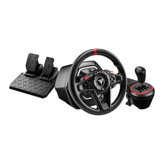 Thrustmaster T-128 Shifter Pack with Wheel Pedals and Shifter